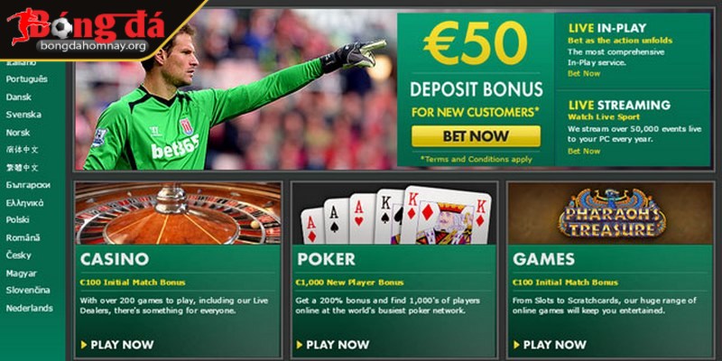 Bet365 - Nền tảng cá cược với chất lượng dịch vụ hàng đầu 2 Nền tảng có nhiều điểm vượt trội, khẳng định tên tuổi trên thị trường cá cược
