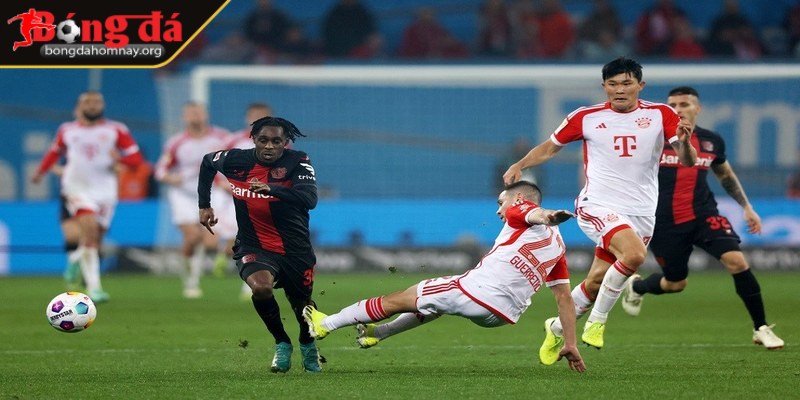 Bayern Munich đã có chiến thắng 4-2 trước Bayer Leverkusen, tiếp tục cuộc đua vô địch tại Bundesliga 3 Leverkusen chiến đấu ngoan cường nhưng hàng thủ thiếu chắc chắn