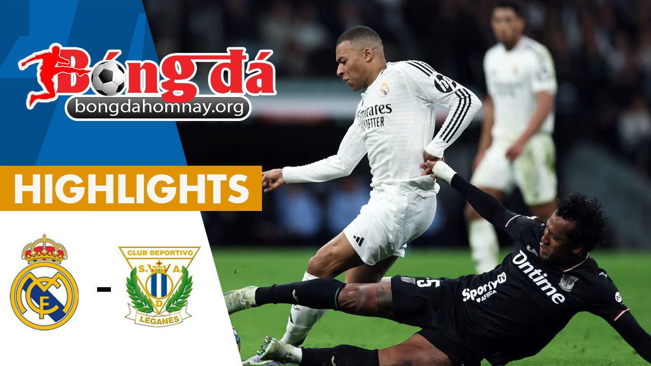 Highlight Real Madrid vs Leganes