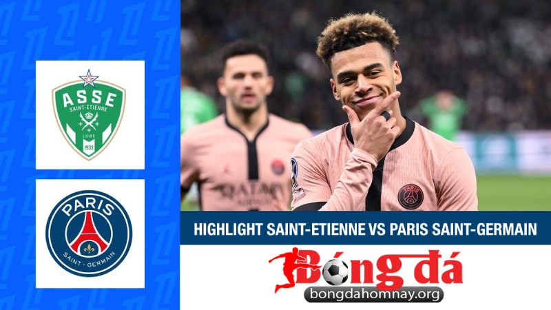 Highlight Saint-Etienne vs Paris Saint-Germain: PSG thăng hoa với chiến thắng 6-1 (01:00 - 30/03, Ligue 1) 1 Highlight Saint-Etienne vs Paris Saint-Germain: PSG thăng hoa với chiến thắng 6-1