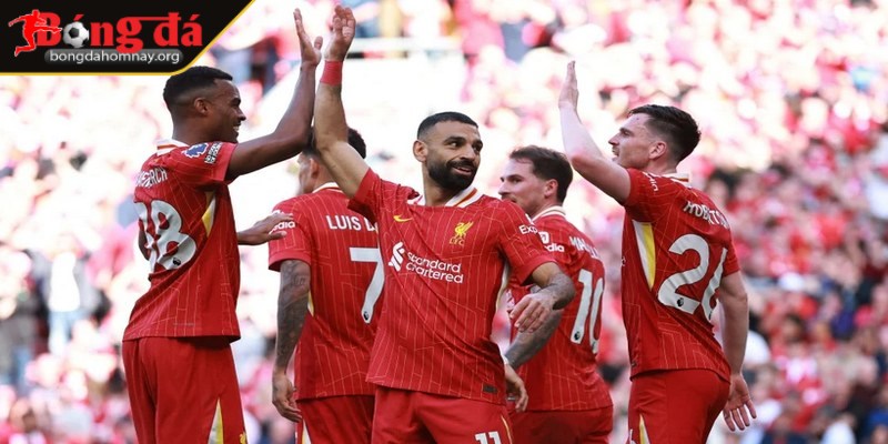 Liverpool chính thức vô địch Premier League 2024/25 sau chiến thắng 5-1 trước Tottenham 2 The Kop bứt tốc ngoạn mục trên bảng xếp hạng
