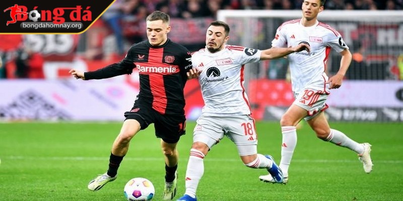 Nhận định Leverkusen vs Union Berlin (20:30 - 12/04, Bundesliga) 1 Leverkusen – Phong độ tuyệt đỉnh, bất bại toàn mùa