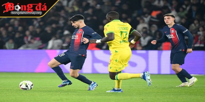 Nhận định Nantes vs PSG (01:45 - 23/04, vòng 29 Ligue 1) 3 Nantes sẽ chủ động kiểm soát khu vực giữa sân
