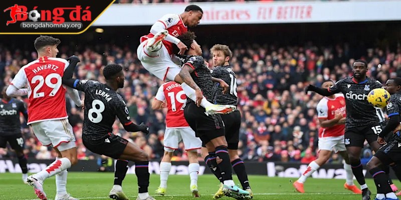 Soi kèo Arsenal vs Crystal Palace (02:00 - 24/04, Premier League) - Pháo thủ hướng tới chiến thắng để duy trì ngôi đầu 2 Đội khách Crystal Palace thiếu vắng nhiều trụ cột trong trận đấu này