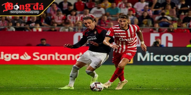 Osasuna vs Girona (19:00 - 13/04, La Liga) - Soi kèo Osasuna vs Girona: Trận đấu này dự đoán sẽ rất căng thẳng và có thể kết thúc với tỷ số hòa 2 Osasuna vs Girona luôn tạo ra những cuộc chạm trán cân tài cân sức