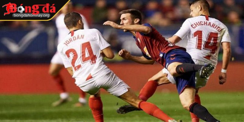 Soi kèo Osasuna vs Sevilla (00:00 - 25/04, La Liga) - Sevilla cần chiến thắng để bám sát nhóm dự cúp châu Âu 3 Câu lạc bộ Sevilla dự kiến sẽ giành chiến thắng trước Osasuna