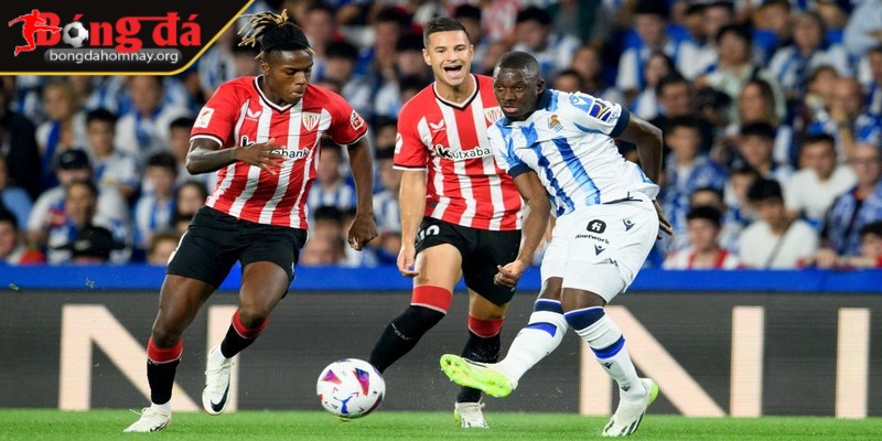 Soi kèo Sociedad vs Athletic Club (02:00 - 05/05, La Liga) – Sociedad quyết tâm giành chiến thắng trước Athletic Club 1 Real Sociedad – Kiểm soát bóng và tổ chức chặt chẽ